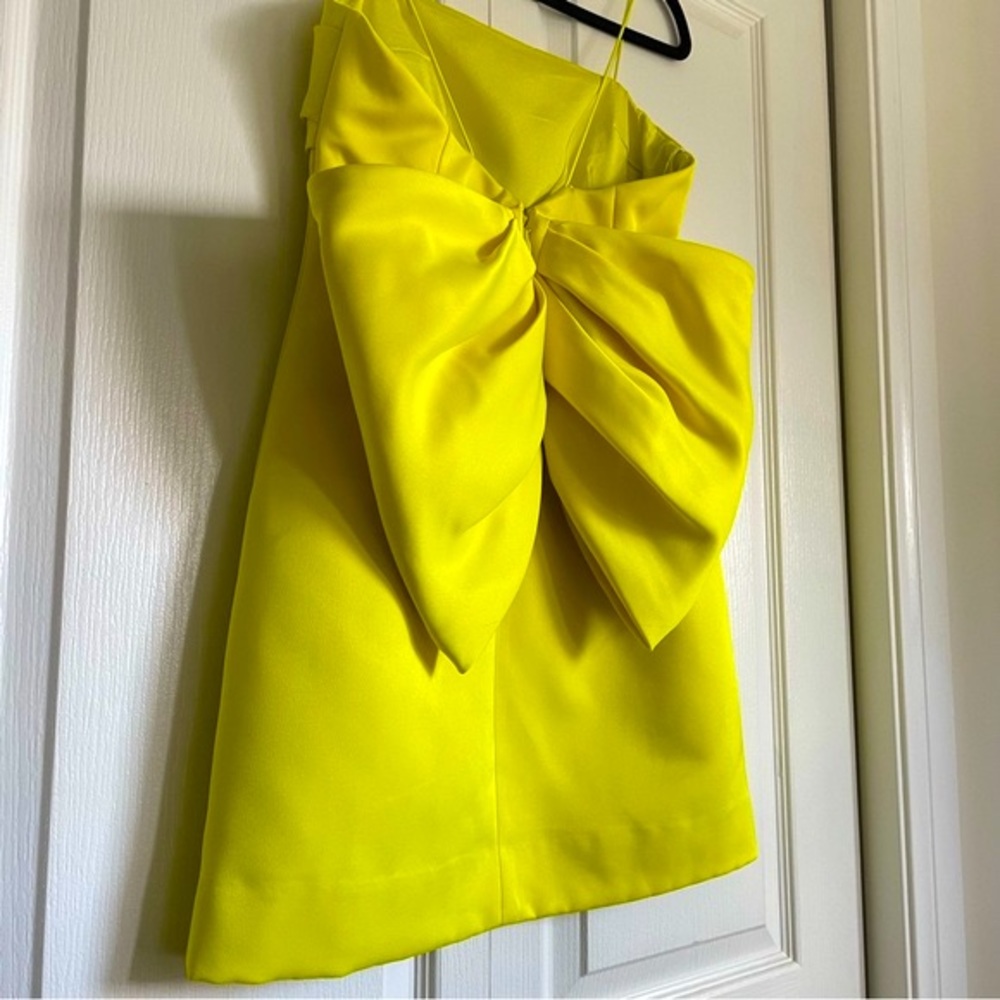 SHEIKE Women’s Amy Bow Back Dress in Citrus - Size US 4 (AU 8) - Picture 8 of 13